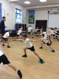 Fencing with Mr Kershaw - Premier Education