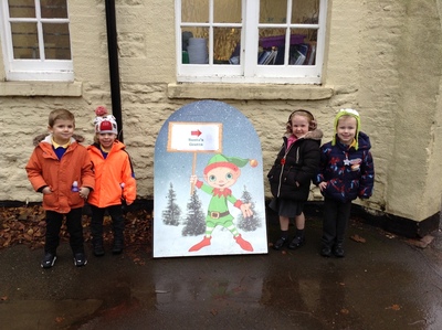 Reception children at Normanby Park Christmas 2023