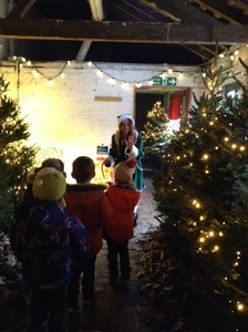 Reception children at Normanby Park Christmas 2023