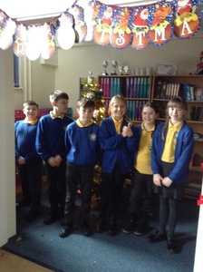 Y6 Decorating Our Christmas Tree 2024